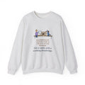 Makerspace Teacher Crewneck Sweatshirt - Craft-Stick Castle With a Working Drawbridge