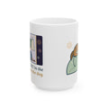 Large 15oz New Year 2027 Mug - Rang in 2027 in the Closet with the Dog, Dog Owner Gift