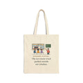 Summer School Teacher Tote Bag - The Ice Cream Truck Parked Outside Our Window