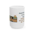 Large Anatolian Shepherd Mug 15oz - All-Night Porch Watch Over the Goat Herd