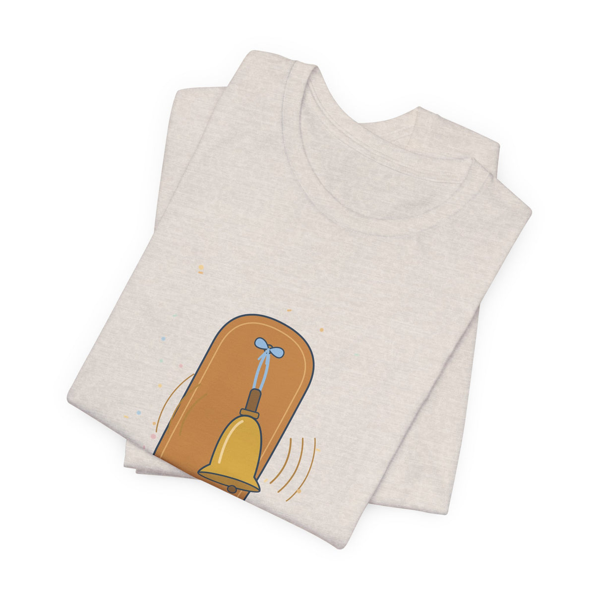 Oncology Nurse T-Shirt - My Favorite Sound Is the Bell Hopeful Nurse Tee