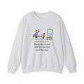 Homeschool Crewneck Sweatshirt - Recess Bell for One Kid and the Dog
