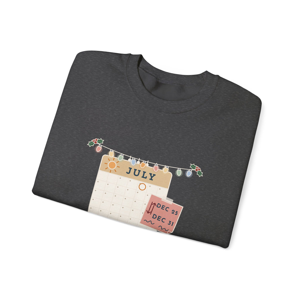 Holiday Nurse Crewneck Sweatshirt - I Traded Christmas for New Year's in July