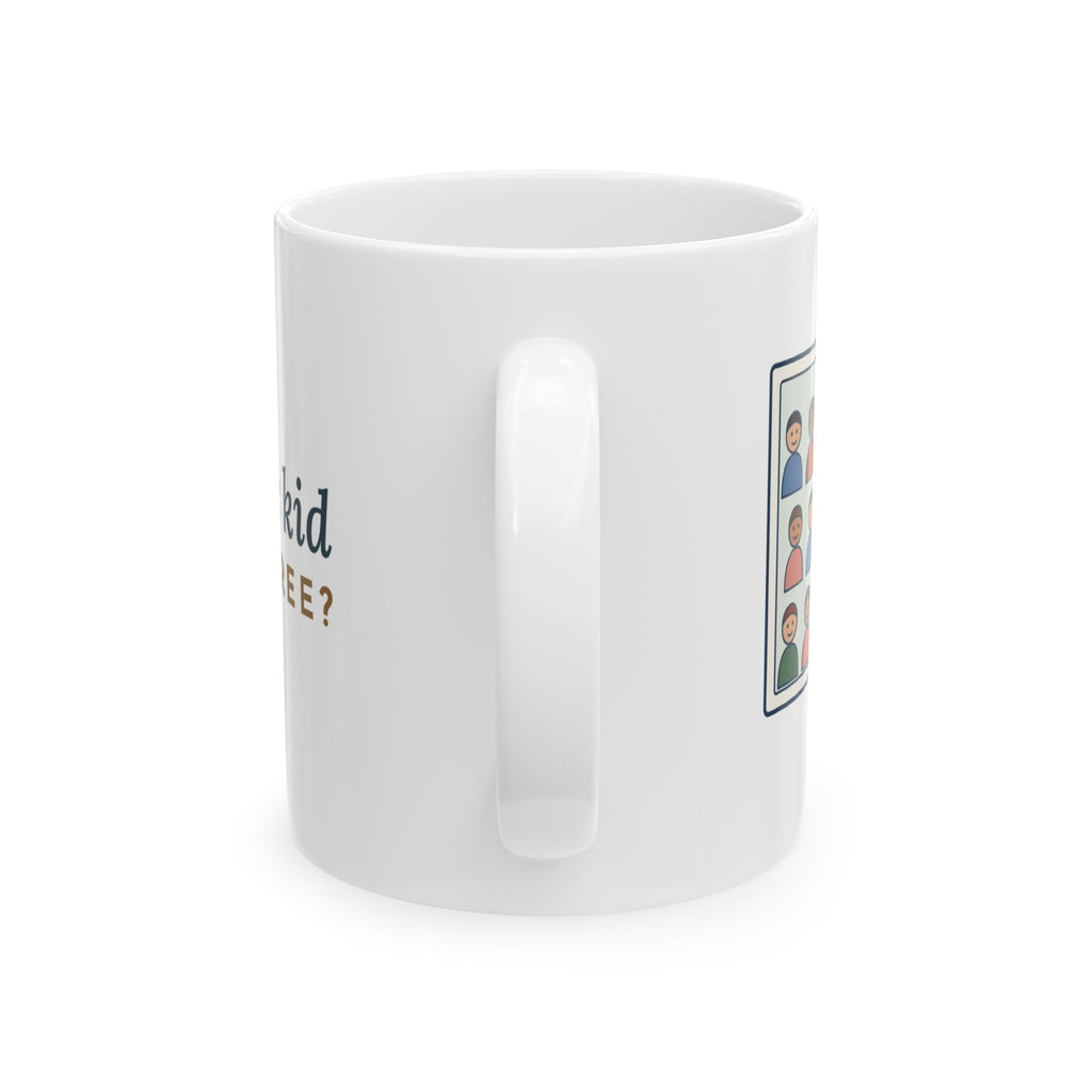 Yearbook Adviser Coffee Mug - Who's the Kid in Row Three?