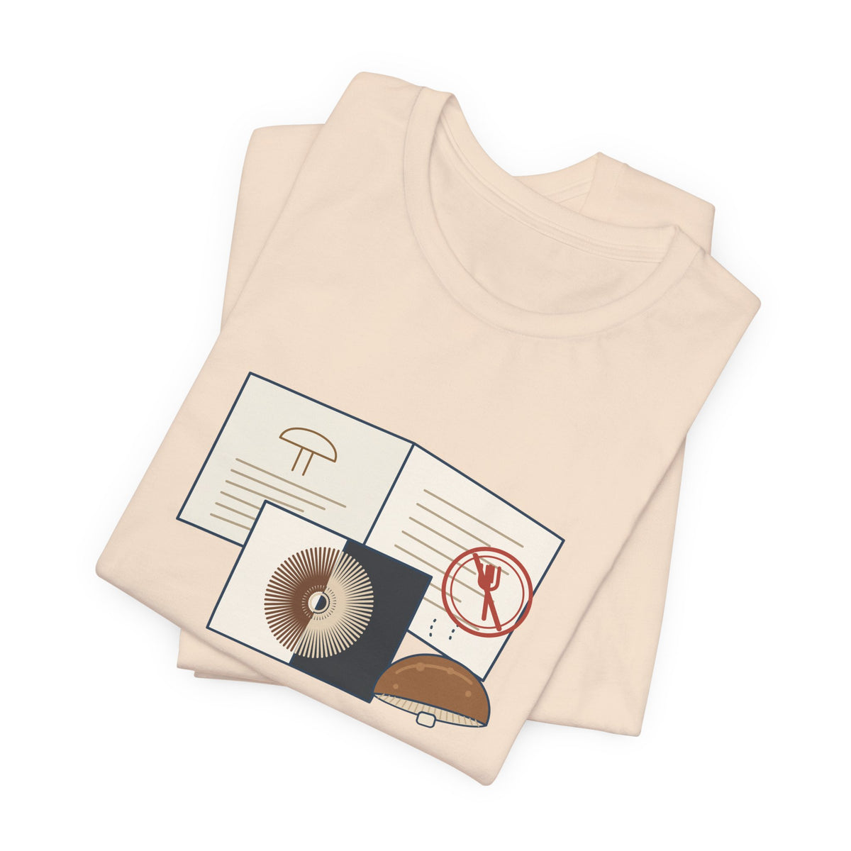 Mushroom T-Shirt - Took a Spore Print. Still Not Eating It. Funny Mycology Tee