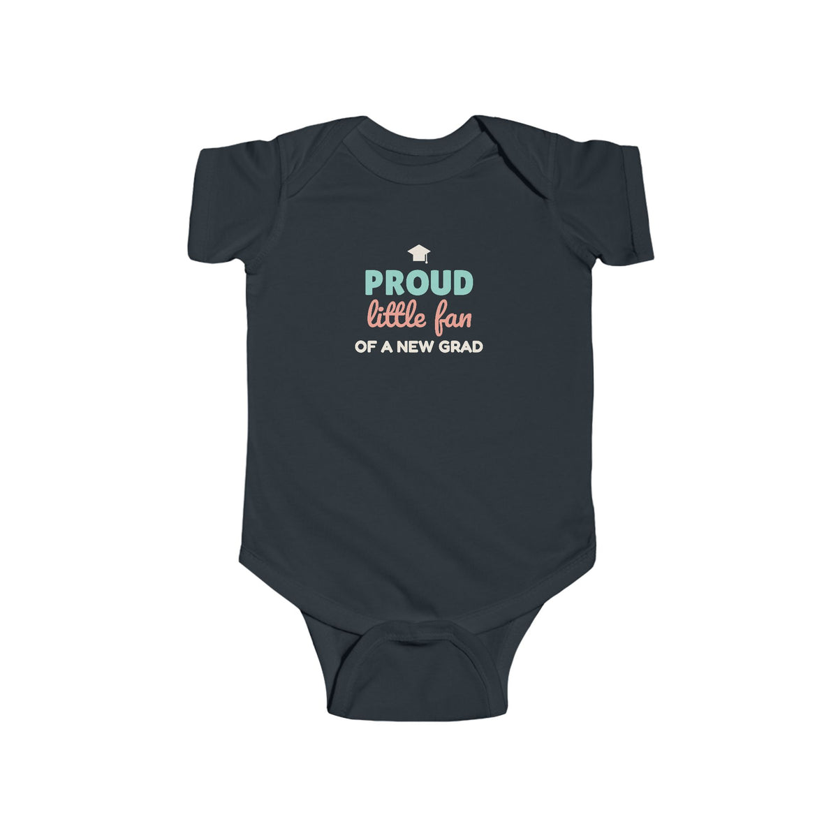 Proud Little Fan of a New Grad Baby Bodysuit, Graduation Day Infant Outfit