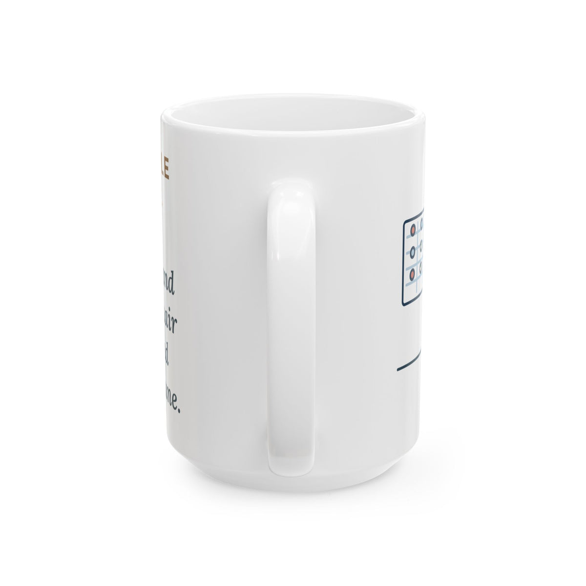 Large Bed Management Mug 15oz - The Wheelchair Nobody Had Seen Since June