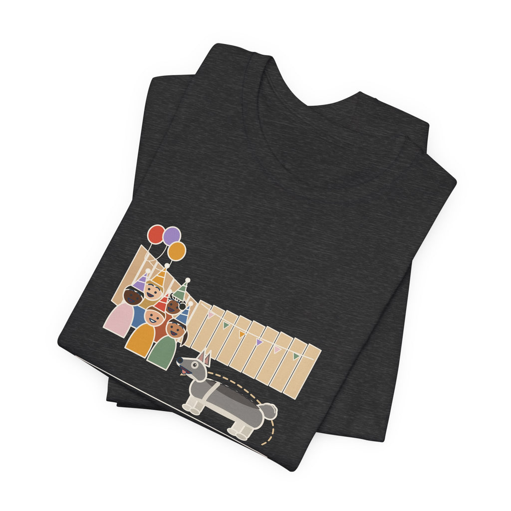 Swedish Vallhund T-Shirt - Herded the Whole Birthday Party Into One Corner