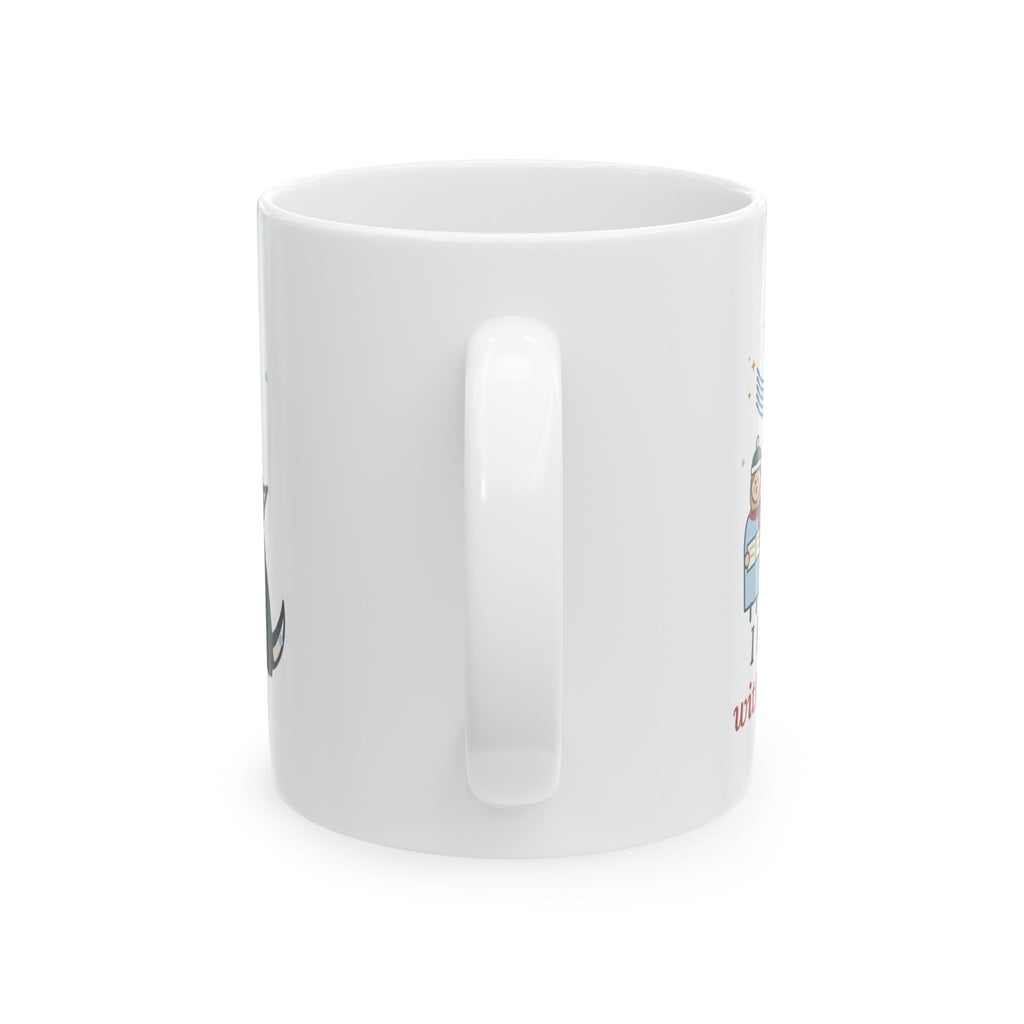 Husky Christmas Coffee Mug - I Harmonize With Every Carol