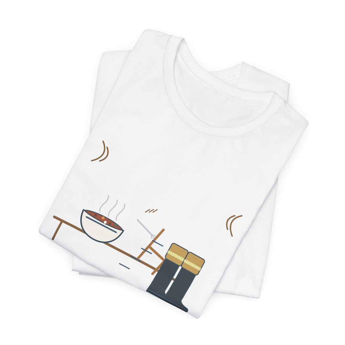Firefighter T-Shirt - Dinner's Served. Tones Just Dropped. Funny Firehouse Tee