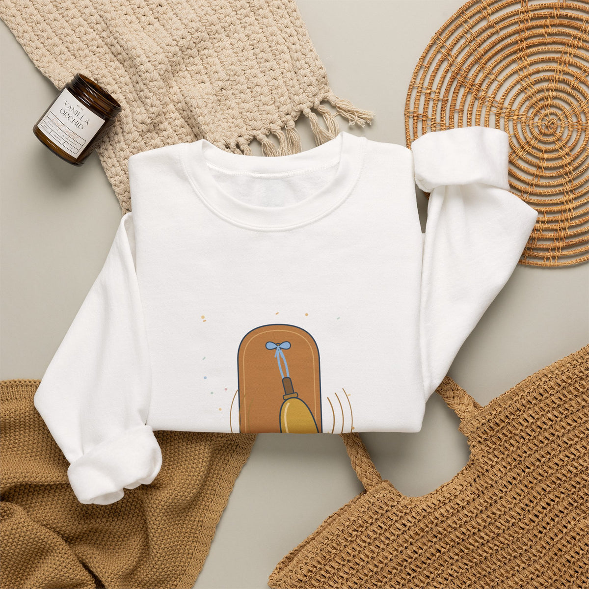 Oncology Nurse Crewneck Sweatshirt - My Favorite Sound Is the Bell Nurse Gift