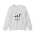Outdoor Education Teacher Crewneck Sweatshirt - Knots for an Hour, Tent Fell at Midnight