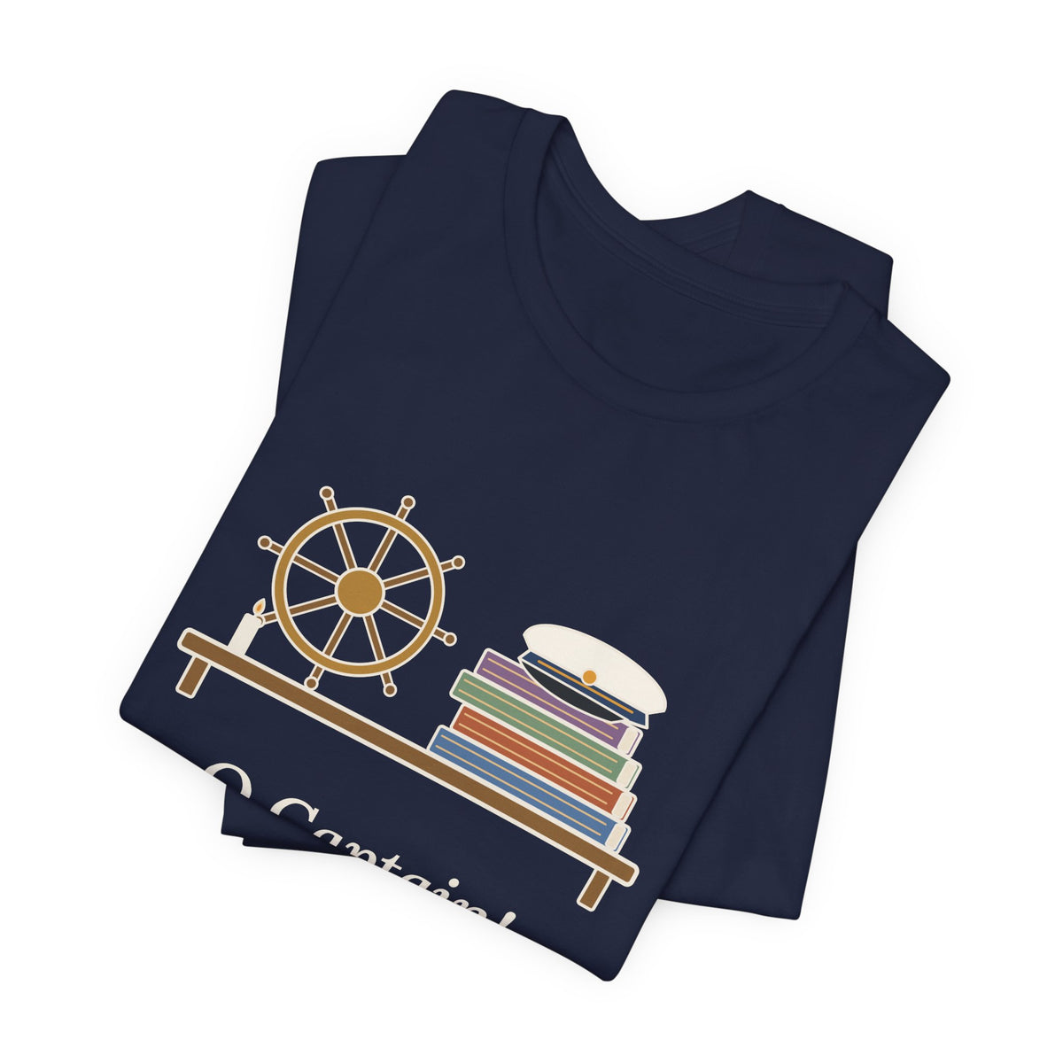 Walt Whitman Quote T-Shirt, O Captain My Captain, Teacher Captain's Desk Tee