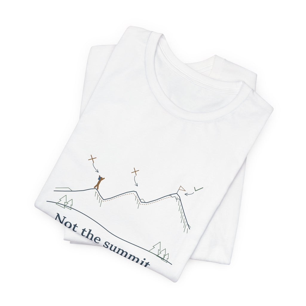 Colorado 14ers T-Shirt - Not the Summit. Not That One Either. Funny Hiking Tee