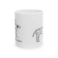 Dalmatian Coffee Mug - Sheds in Both Colors. Dalmatian Owner Gift Mug