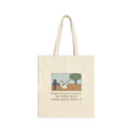 American Eskimo Dog Tote Bag, Brushed the Eskie on the Porch, The Birds Built Three Nests from It, Porch Brushing