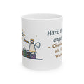 Charles Wesley Quote Mug, Hark the Herald Angels Sing, Christmas Herald Angels Coffee Mug 11oz