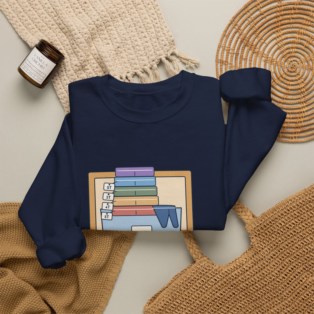 Preschool Teacher Crewneck Sweatshirt - Spare Pants in Every Size Gift