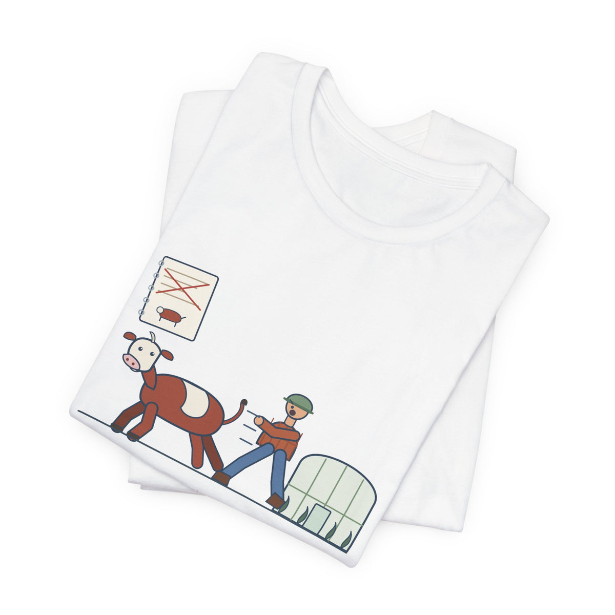 Ag Teacher T-Shirt - Lesson Plan: The Heifer Got Out, Funny Agriculture Teacher Tee