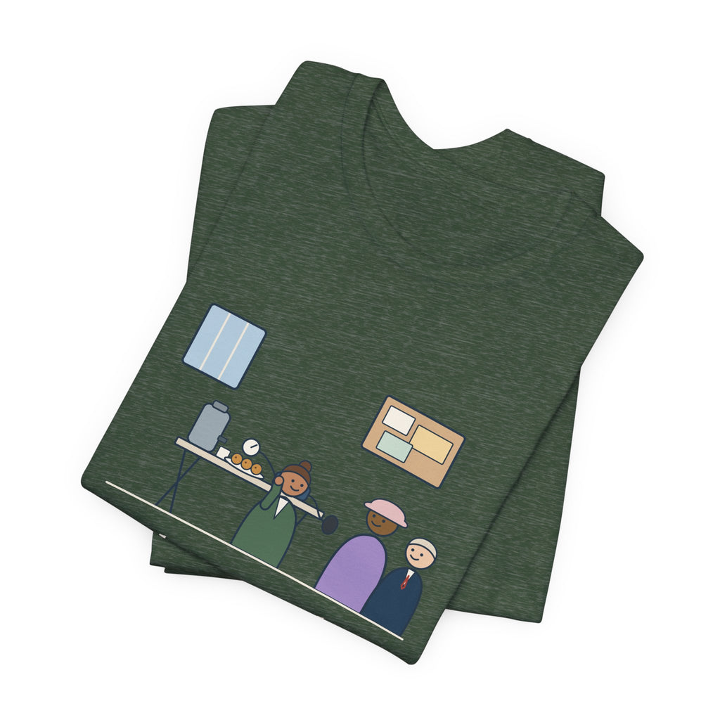 Faith Community Nurse T-Shirt - Blood Pressure Checks After the Second Service