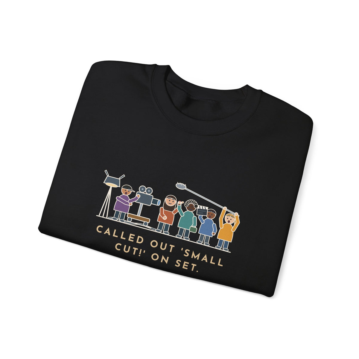 Film Set Nurse Crewneck Sweatshirt - Small Cut, Whole Crew Froze