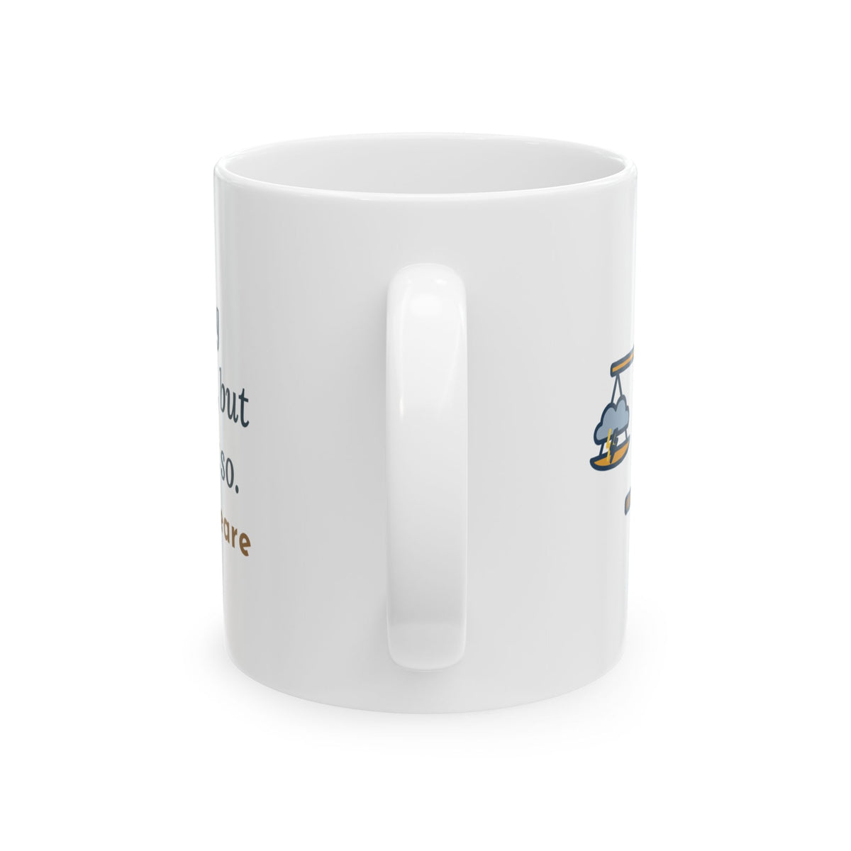 Shakespeare Quote Mug, Nothing Either Good or Bad But Thinking Makes It So, Mindset Balanced Scale Coffee Mug 11oz