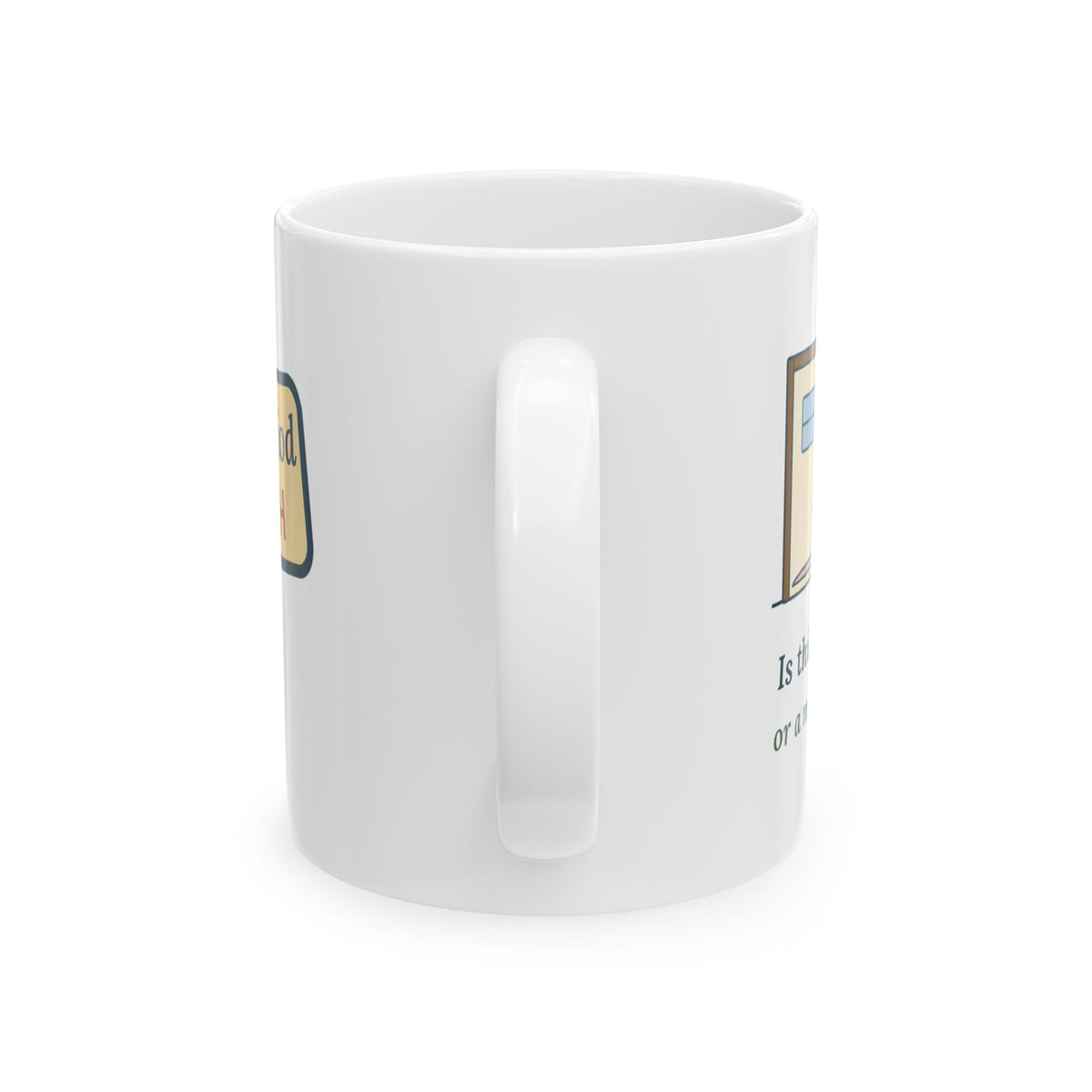 School Counselor Coffee Mug - Is This a Real Problem or a Math-Test Problem?