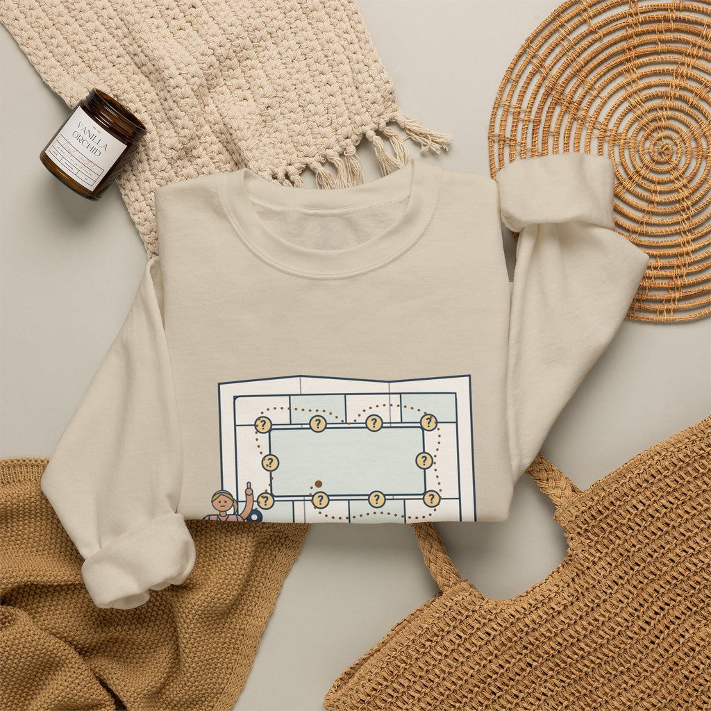 Float Pool Nurse Crewneck Sweatshirt - Where Does This Unit Keep the Flushes?