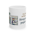 Retail Clinic Nurse Coffee Mug 11oz - Clinic in Aisle Nine, Strep Test Then Paper Towels