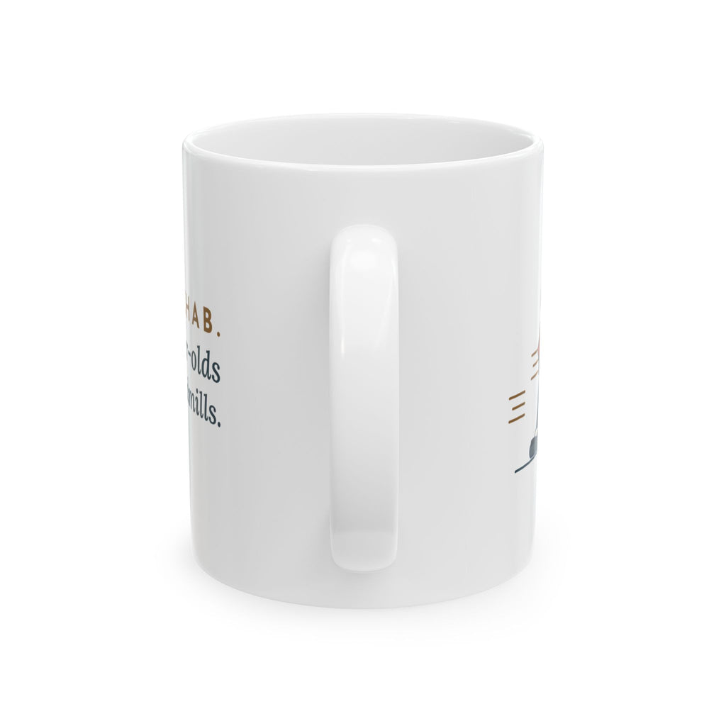 Cardiac Rehab Nurse Coffee Mug - The Eighty-Year-Olds Race