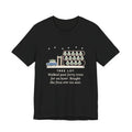 Funny Christmas Tree T-Shirt, Walked Past Forty Trees for an Hour, Bought the First One We Saw, Tree Lot Loop Tee