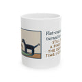 Flat-Coated Retriever Mug, Turned Ten This Year, Still Brings a Pinecone to the Door Every Time, Funny Coffee Mug 11oz
