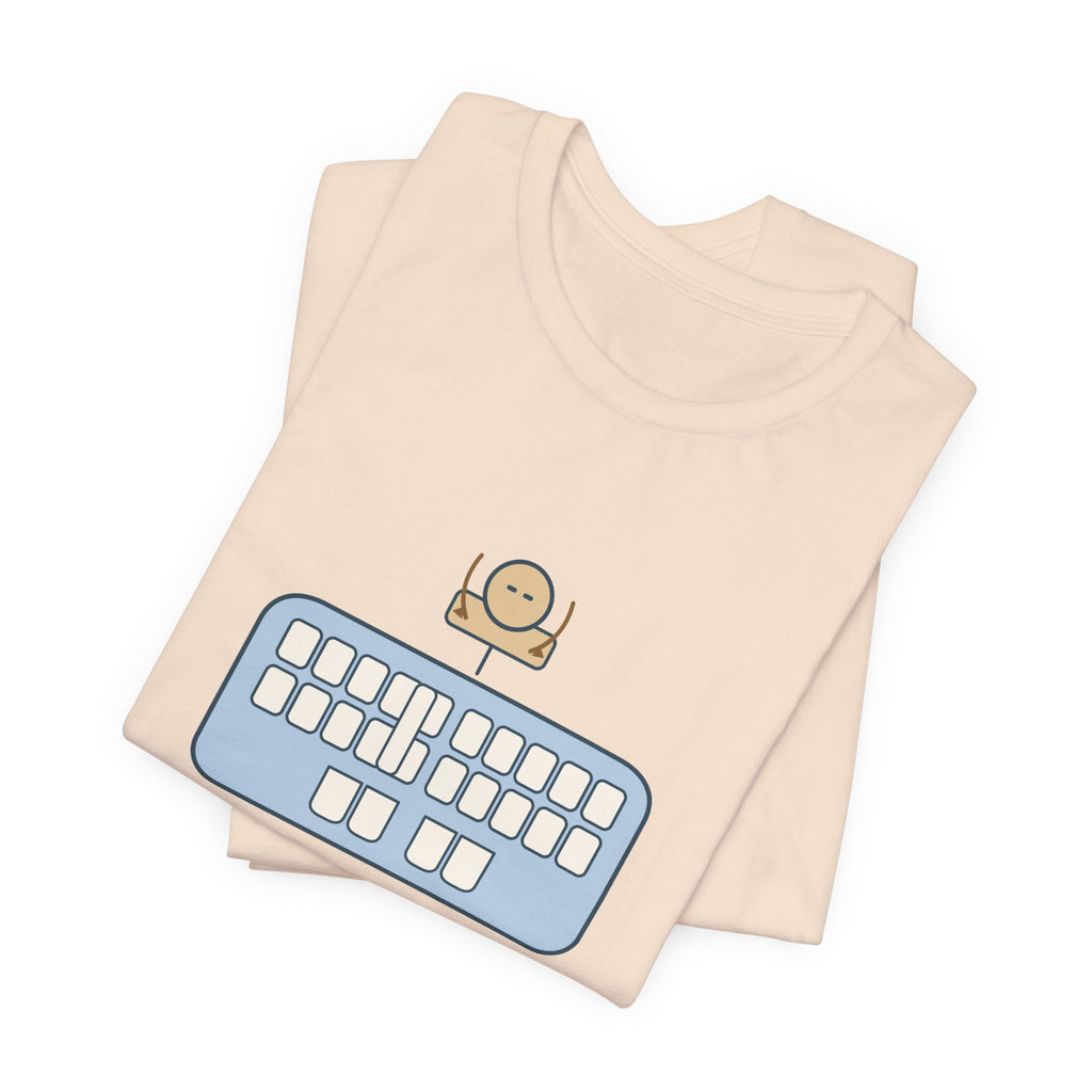 Court Reporter T-Shirt - I Can't Write a Nod Stenographer Humor Tee