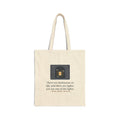 You Are One of the Lights Tote Bag, Love Bram Stoker Quote Tote with Lantern in the Window