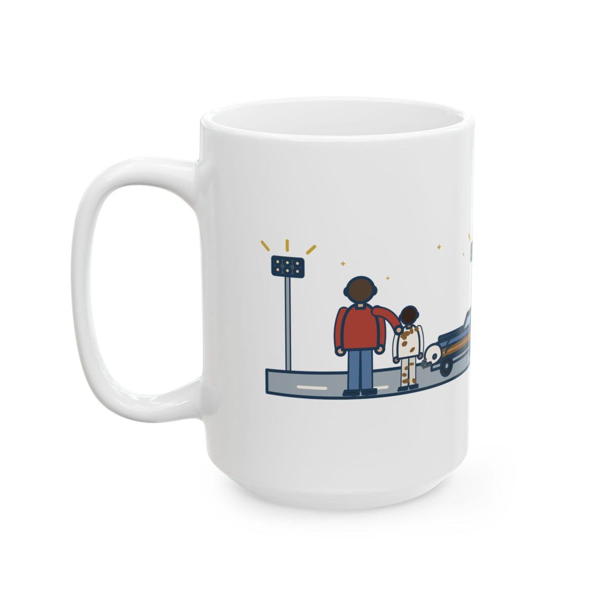Win or Lose, We Ride Home Together 15oz Mug, Large Football Coffee Mug with Friday Night Ride Home