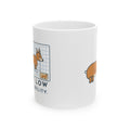 Corgi Coffee Mug - Built Low for Stability Funny Corgi Owner Mug