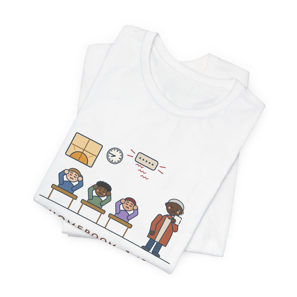 Homeroom Teacher T-Shirt - 7:45, the Announcements Mic Squealed Again