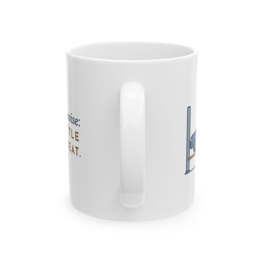 High School Automotive Technology Teacher Mug 11oz - The Weird Noise Was a Water Bottle