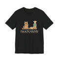 Cairn Terrier T-Shirt - Dug Up the Tulip Bulbs I Planted an Hour Ago Funny Dog Tee