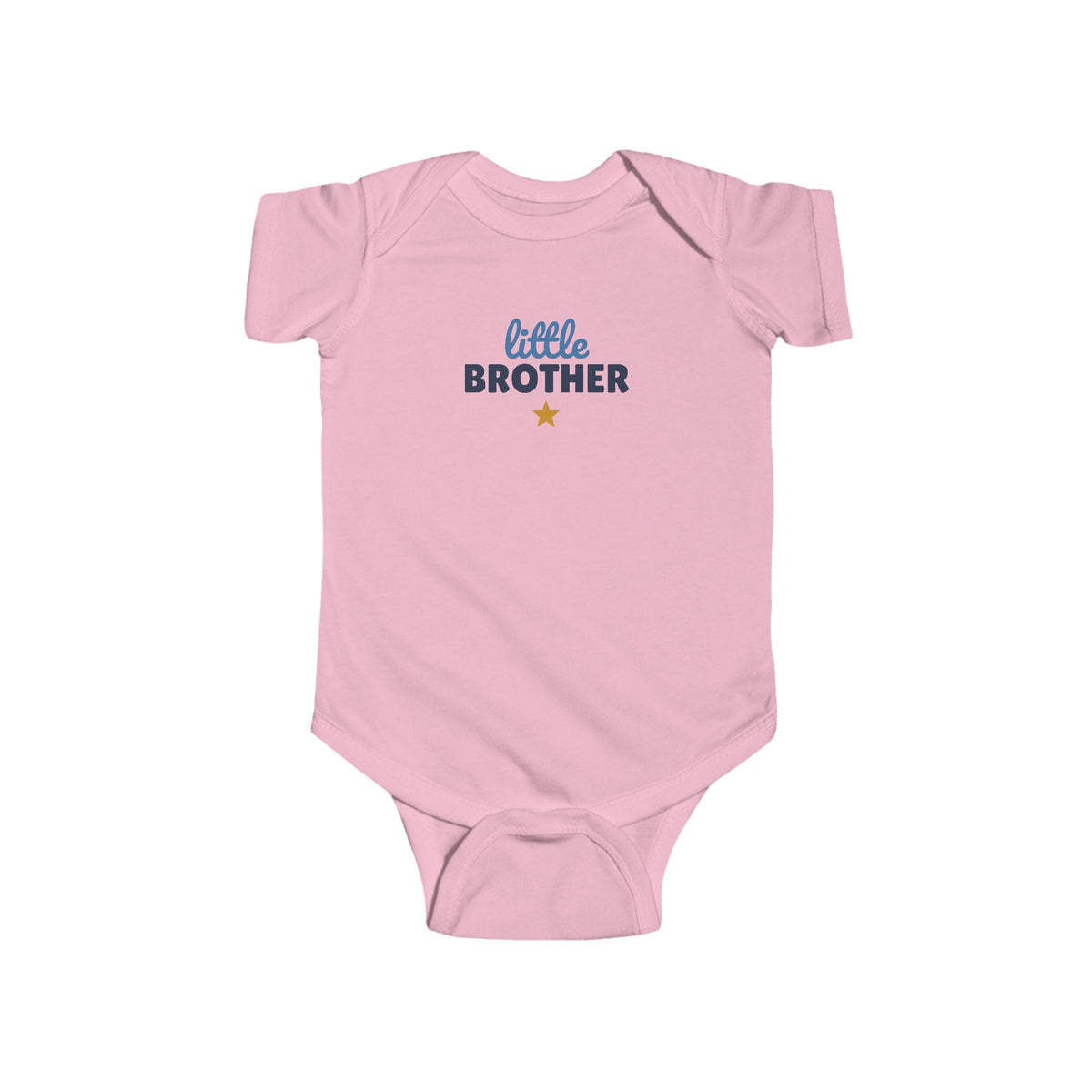 Little Brother Baby Bodysuit, Sibling Matching Newborn Outfit
