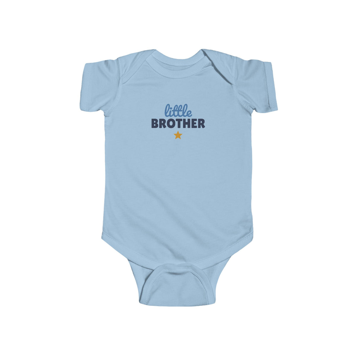Little Brother Baby Bodysuit, Sibling Matching Newborn Outfit