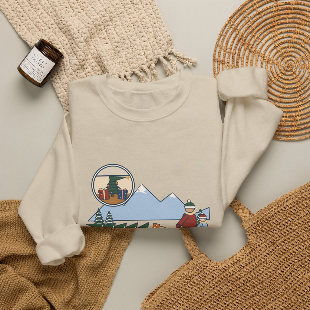 Colorado Christmas Tree Crewneck Sweatshirt - Eleven-Foot Permit Tree, Nine-Foot Ceiling
