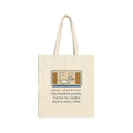 Dogo Argentino Tote Bag, One Hundred Pounds, Carries His Stuffed Duck to Every Room, Hallway Parade