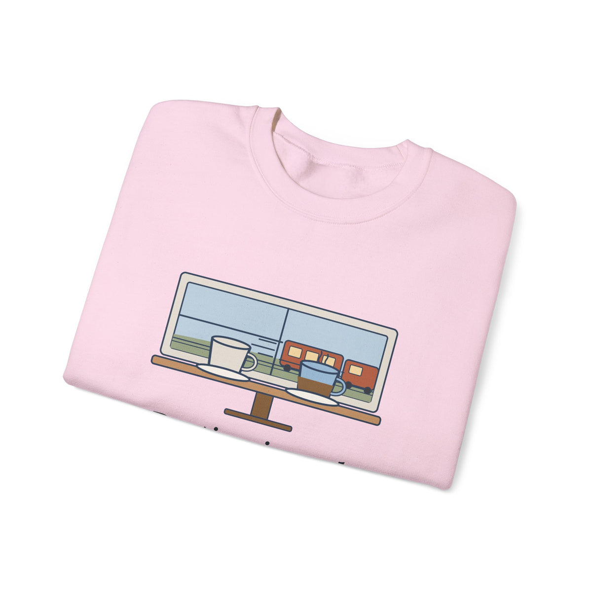 Parting Is Such Sweet Sorrow Sweatshirt, Literary Shakespeare Quote Crewneck with Cafe Window