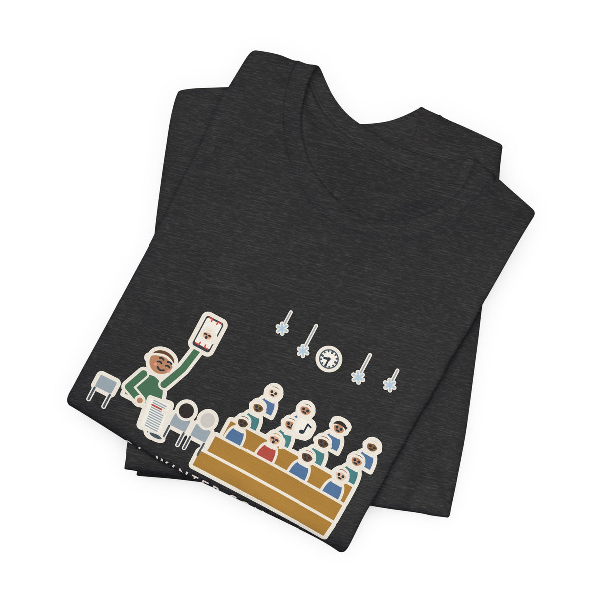 Funny Winter Concert T-Shirt, Sat for Ninety Minutes, My Kid Sang One Line in the Third Song, Concert Night Tee