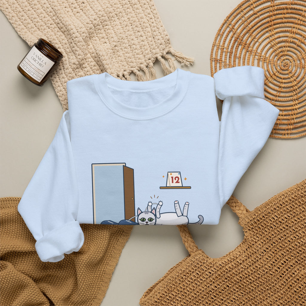 Burmilla Crewneck Sweatshirt - Twelve and Still Pouncing on Shoelaces Cat Owner Gift