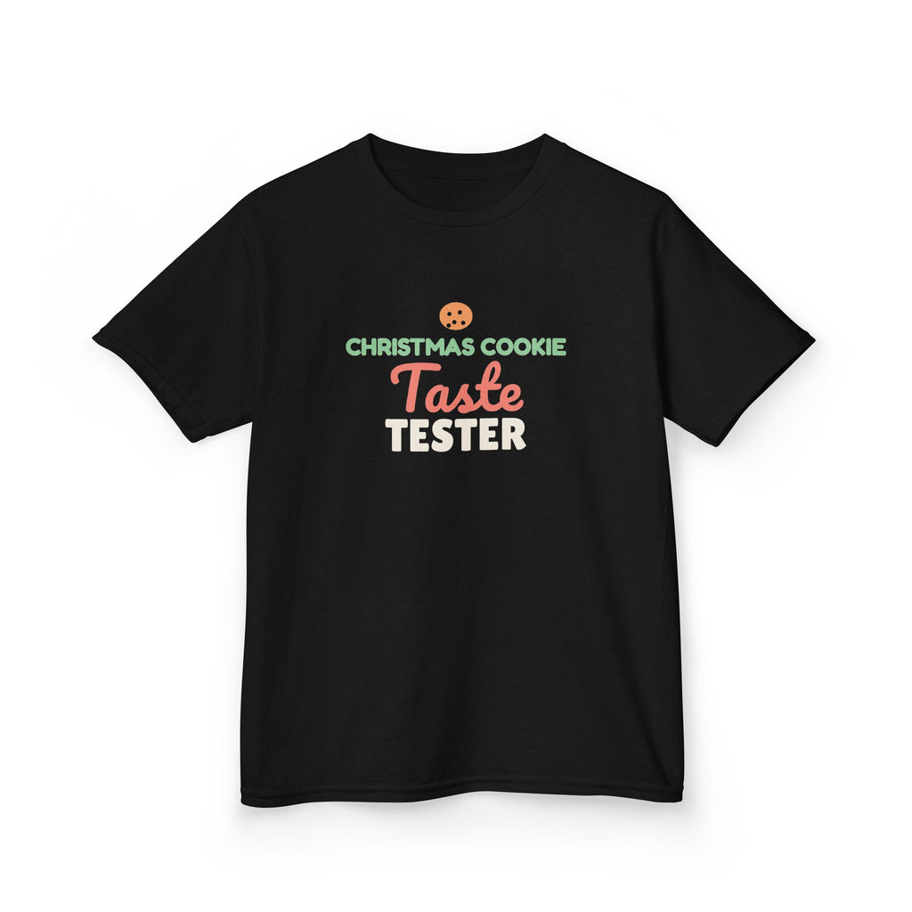 Christmas Cookie Taste Tester Youth T-Shirt, Holiday Baking Kids Tee