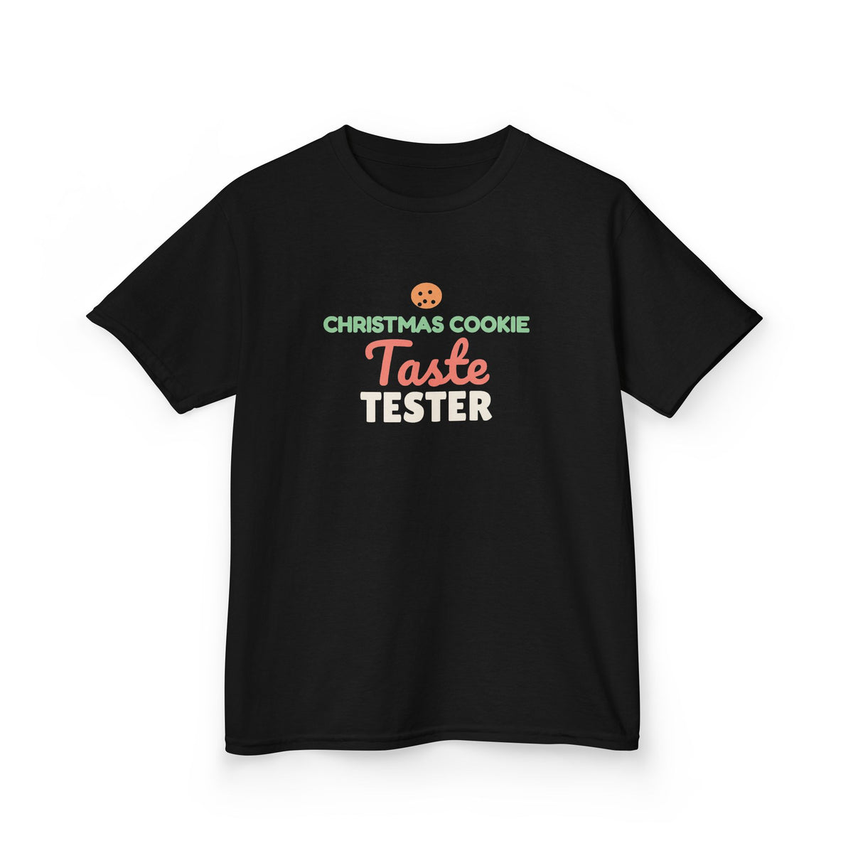 Christmas Cookie Taste Tester Youth T-Shirt, Holiday Baking Kids Tee