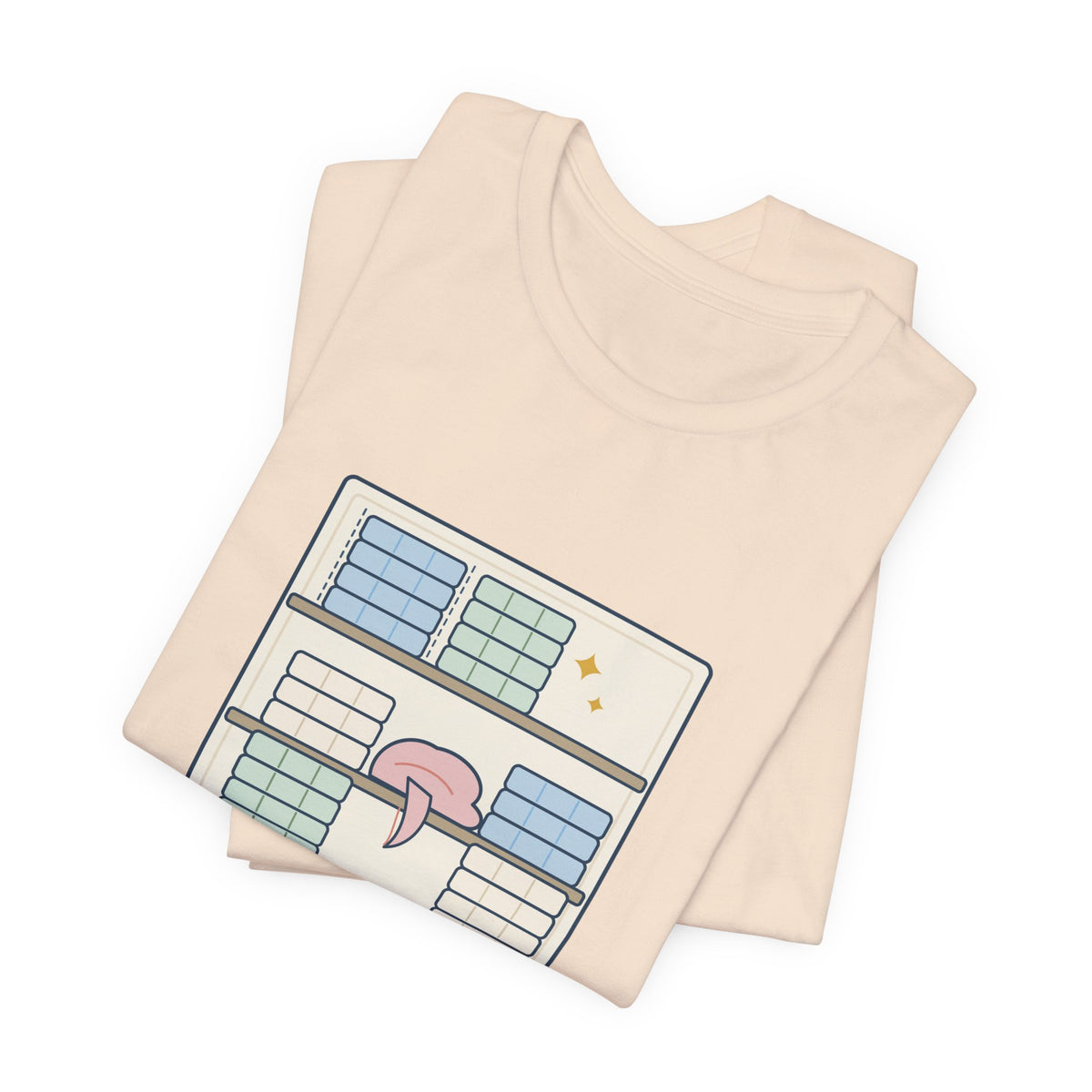 Veteran T-Shirt - Towels Folded in Thirds. Old Habit. Gift for Veterans of All Branches