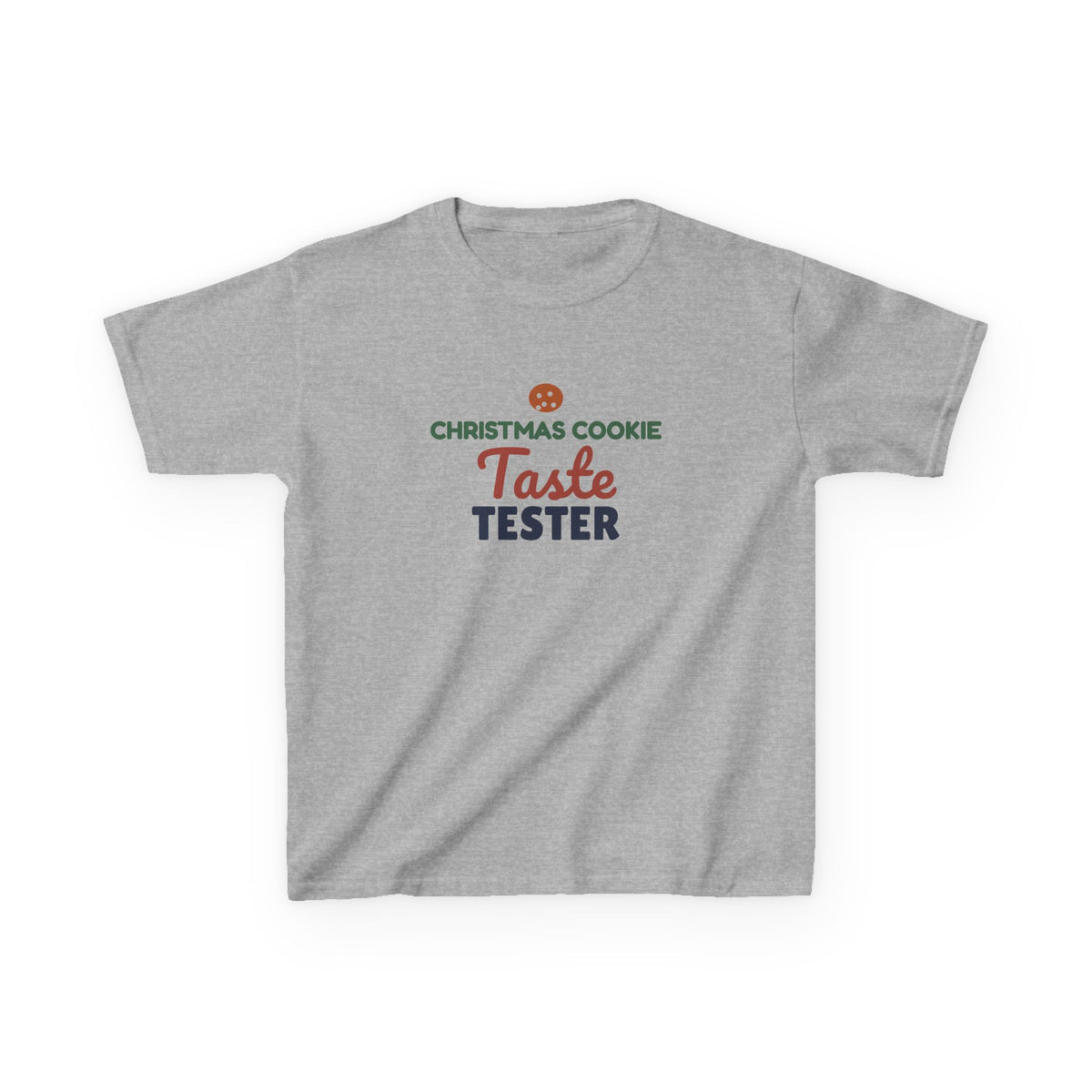 Christmas Cookie Taste Tester Youth T-Shirt, Holiday Baking Kids Tee